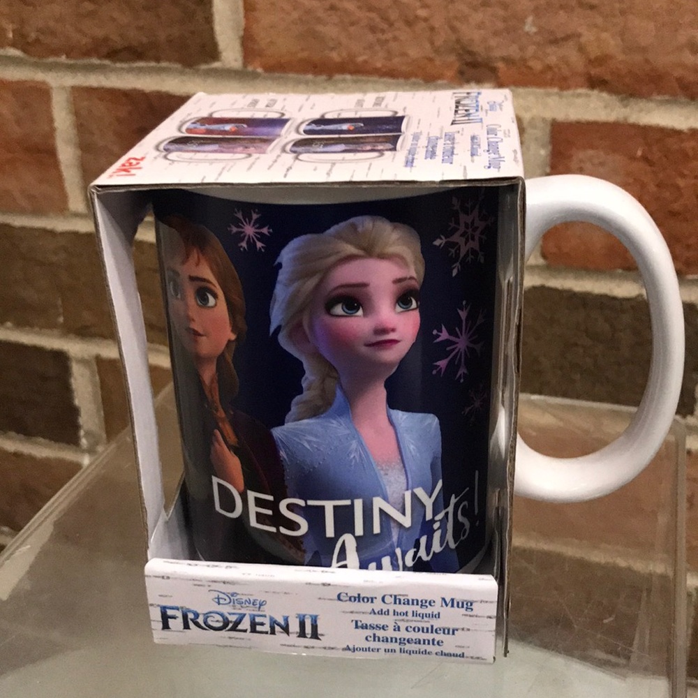 Disney Frozen II Magic Color Changing Mug Olaf Elsa Anna Destiny Awaits